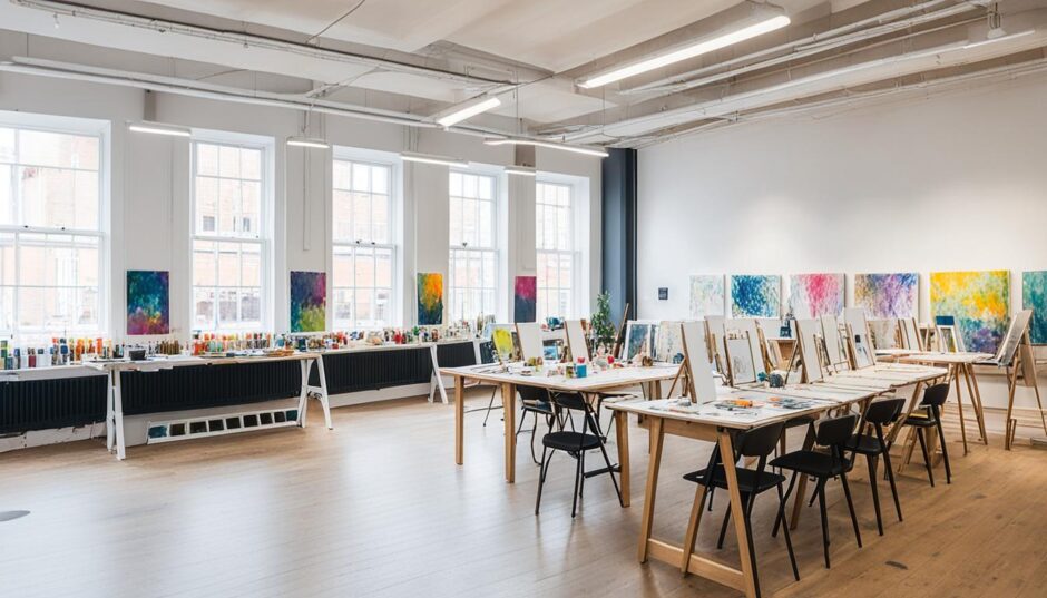 art studio Leicester