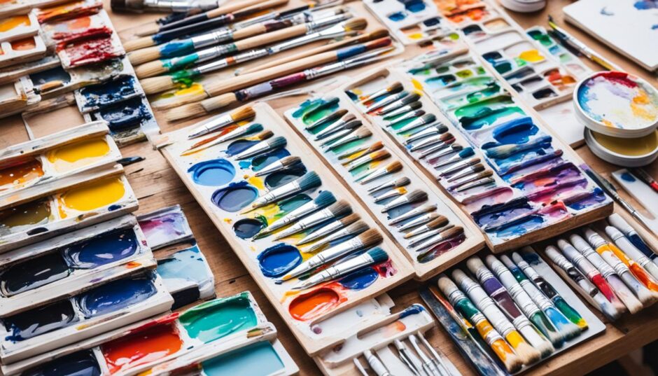 painting supplies